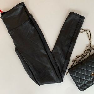 Spanx Faux Leather Leggings